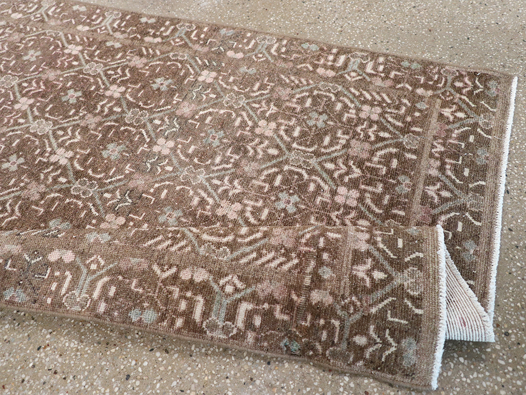 Vintage Persian Serab Runner, No.32739 - Staging