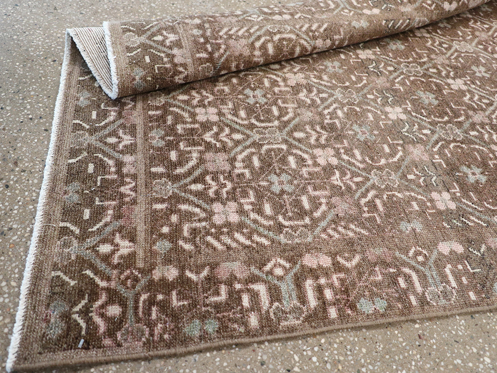 Vintage Persian Serab Runner, No.32739 - Staging