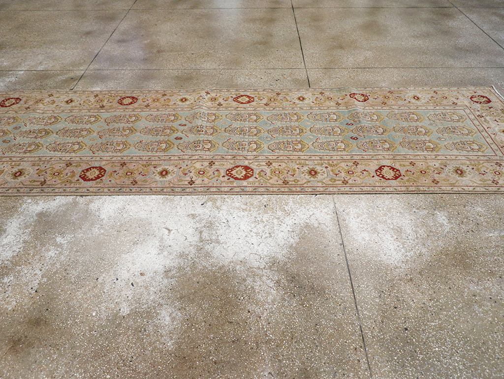 Vintage Persian Malayer Long Runner, No.32740 - Staging