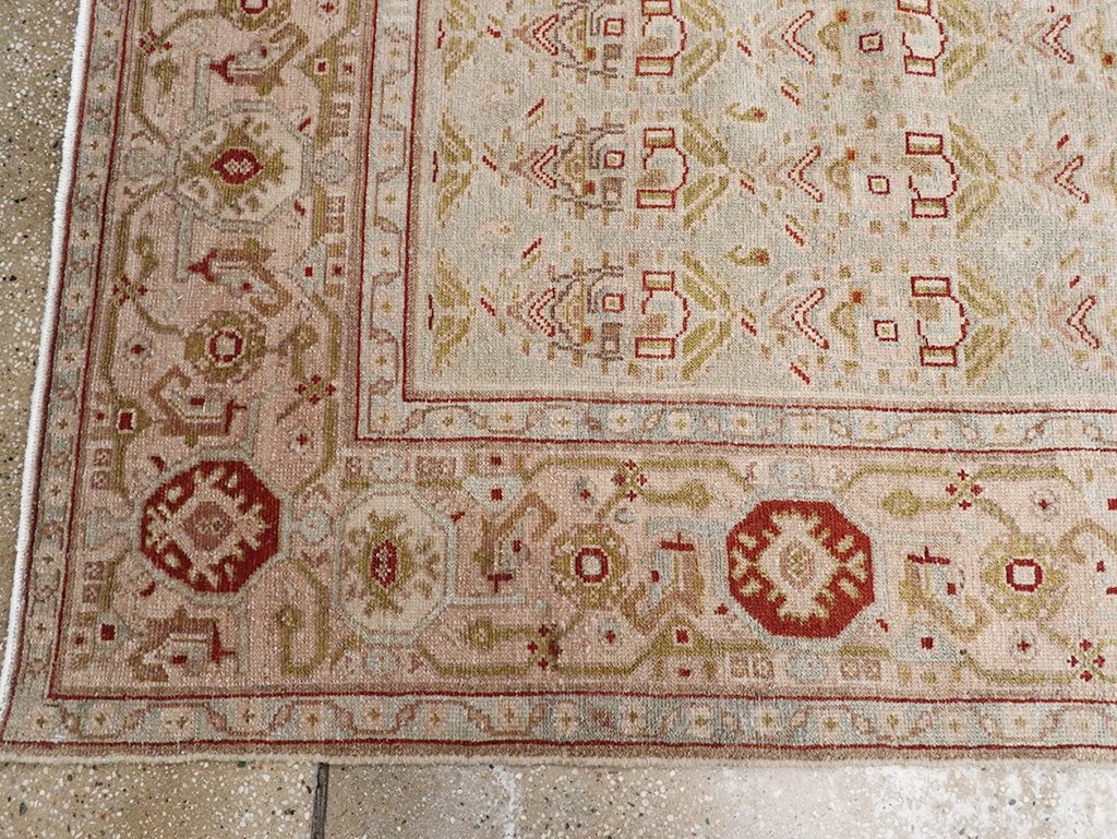Vintage Persian Malayer Long Runner, No.32740 - Staging