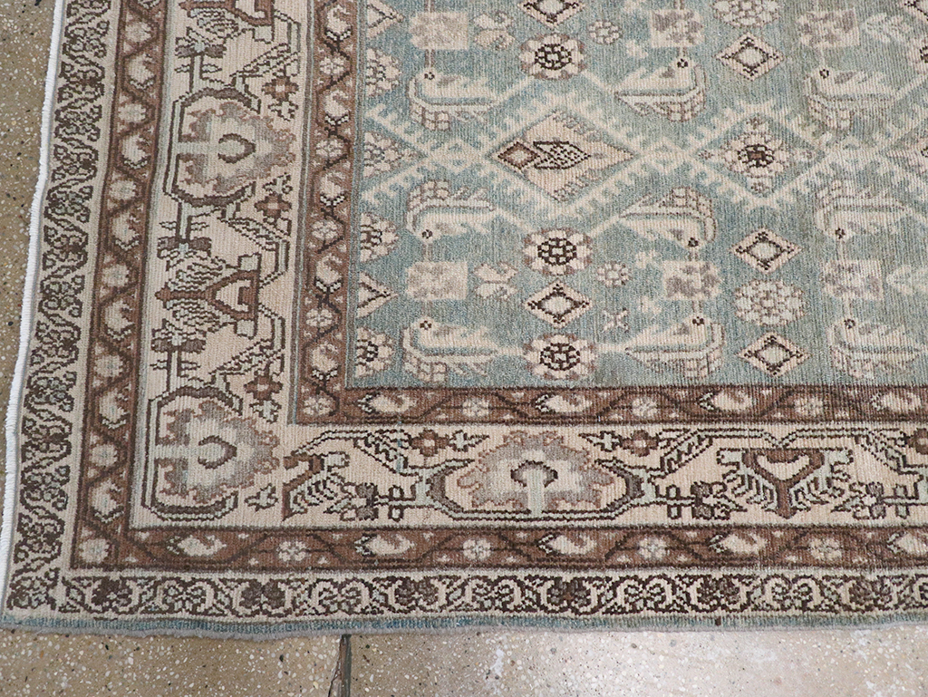 Vintage Persian Malayer Long Runner, No.32741 - Staging