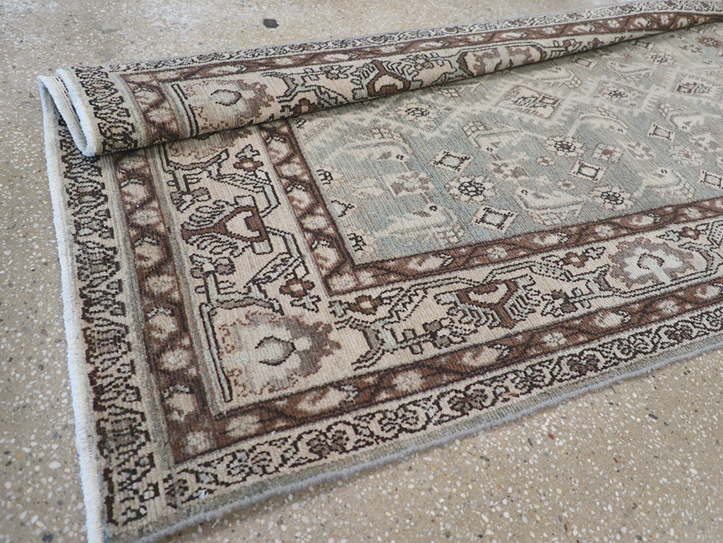 Vintage Persian Malayer Long Runner, No.32741 - Staging