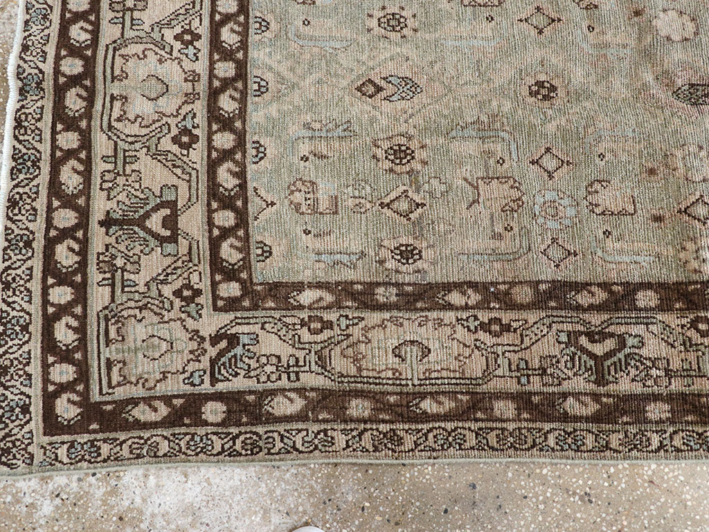 Vintage Persian Malayer Runner, No.32742 - Staging