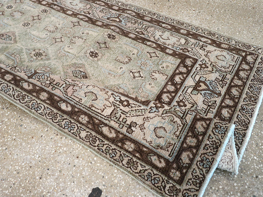 Vintage Persian Malayer Runner, No.32742 - Staging