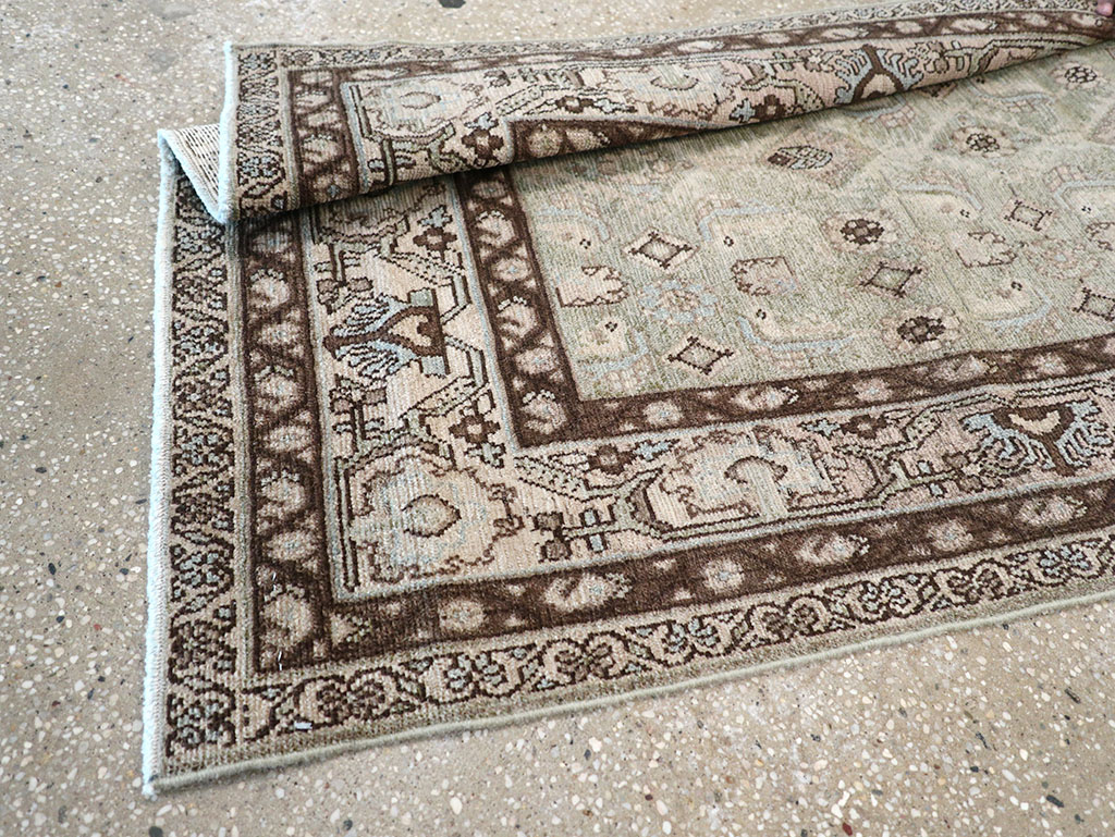 Vintage Persian Malayer Runner, No.32742 - Staging