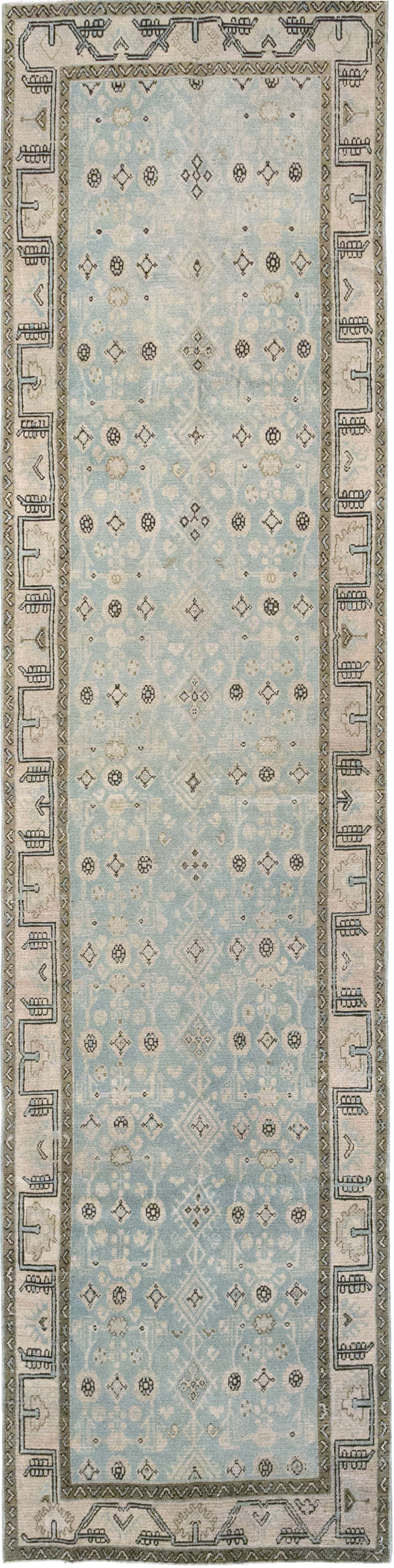 Vintage Persian Malayer Runner, No.32743 - Staging