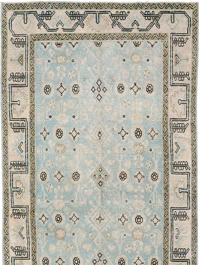 Vintage Persian Malayer Runner, No.32743 - Staging