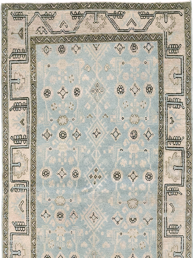 Vintage Persian Malayer Runner, No.32743 - Staging