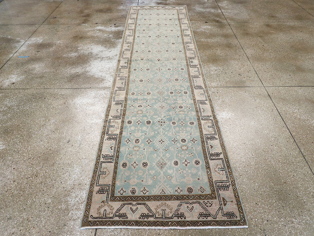 Vintage Persian Malayer Runner, No.32743 - Staging