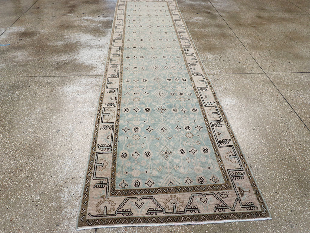 Vintage Persian Malayer Runner, No.32743 - Staging