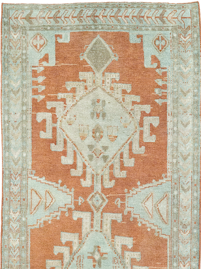 Vintage Persian Veece Accent Rug, No.32744 - Staging