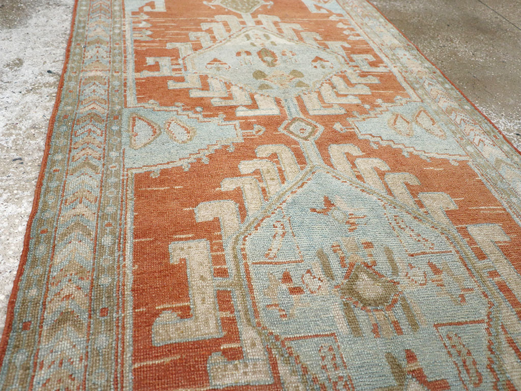 Vintage Persian Veece Accent Rug, No.32744 - Staging