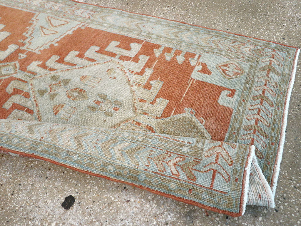 Vintage Persian Veece Accent Rug, No.32744 - Staging