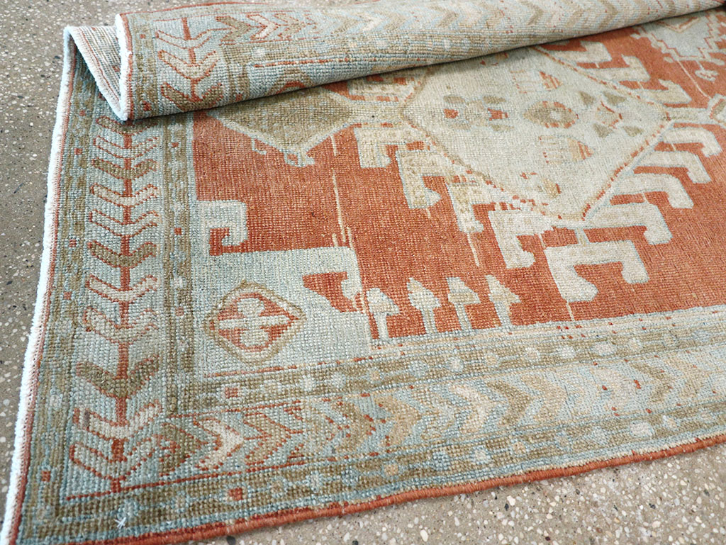 Vintage Persian Veece Accent Rug, No.32744 - Staging