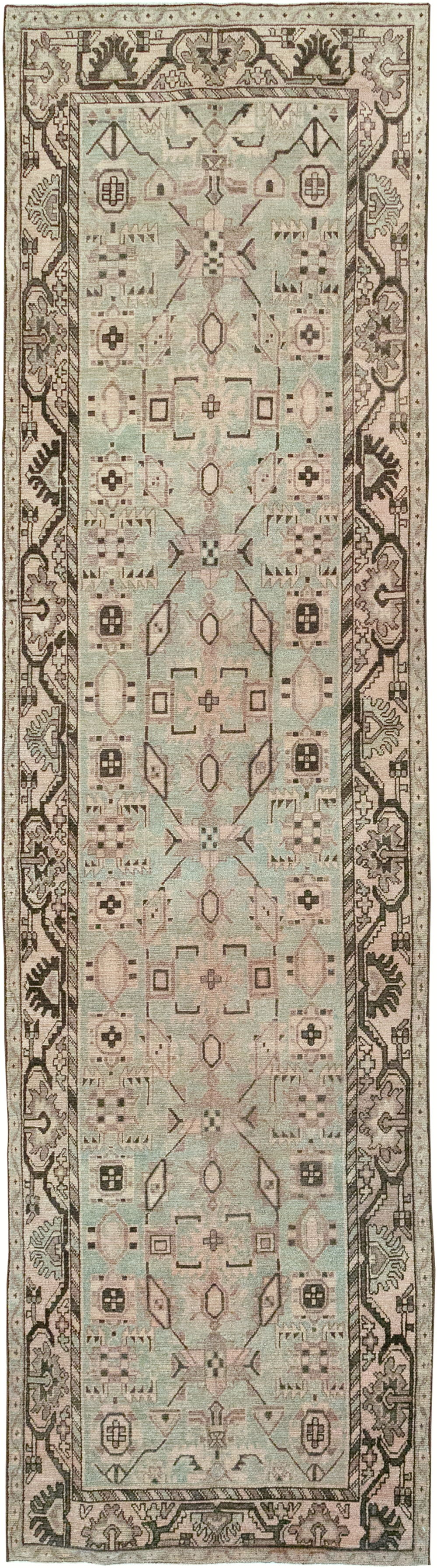Vintage Persian Malayer Runner, No.32745 - Staging