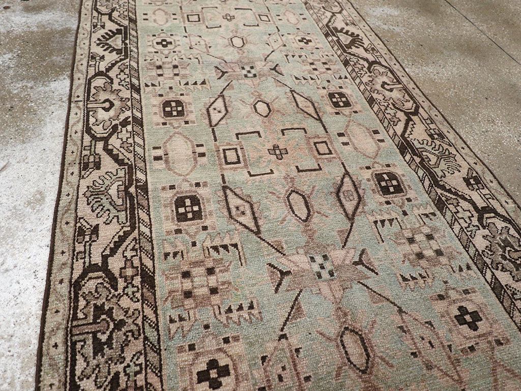 Vintage Persian Malayer Runner, No.32745 - Staging