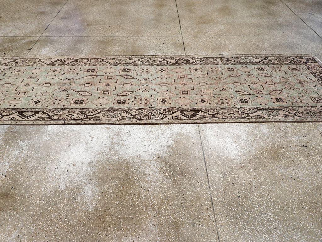 Vintage Persian Malayer Runner, No.32745 - Staging