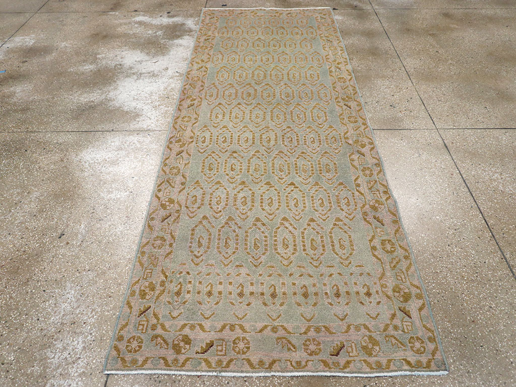 Vintage Persian Malayer Runner, No.32746 - Staging