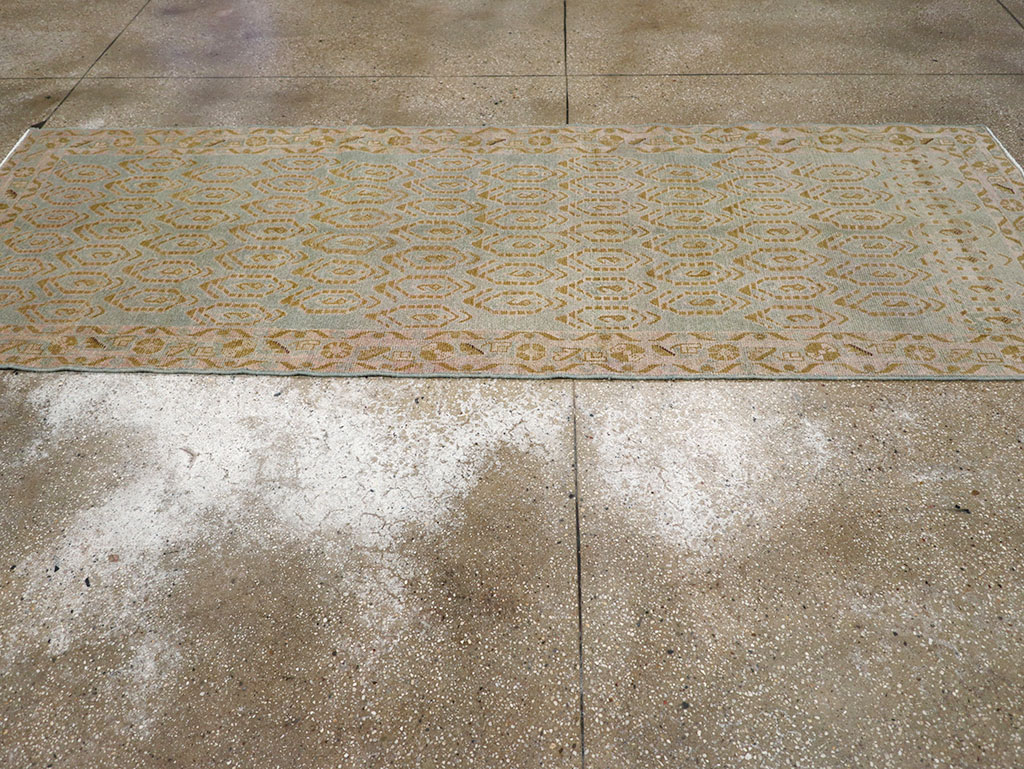 Vintage Persian Malayer Runner, No.32746 - Staging