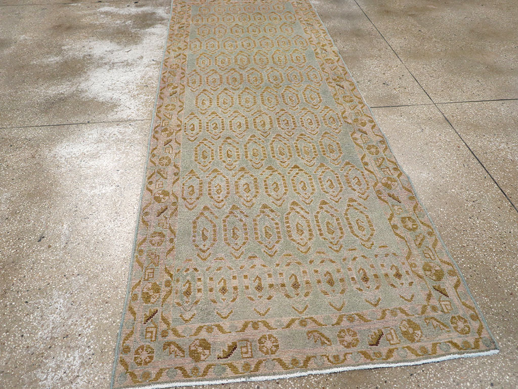 Vintage Persian Malayer Runner, No.32746 - Staging