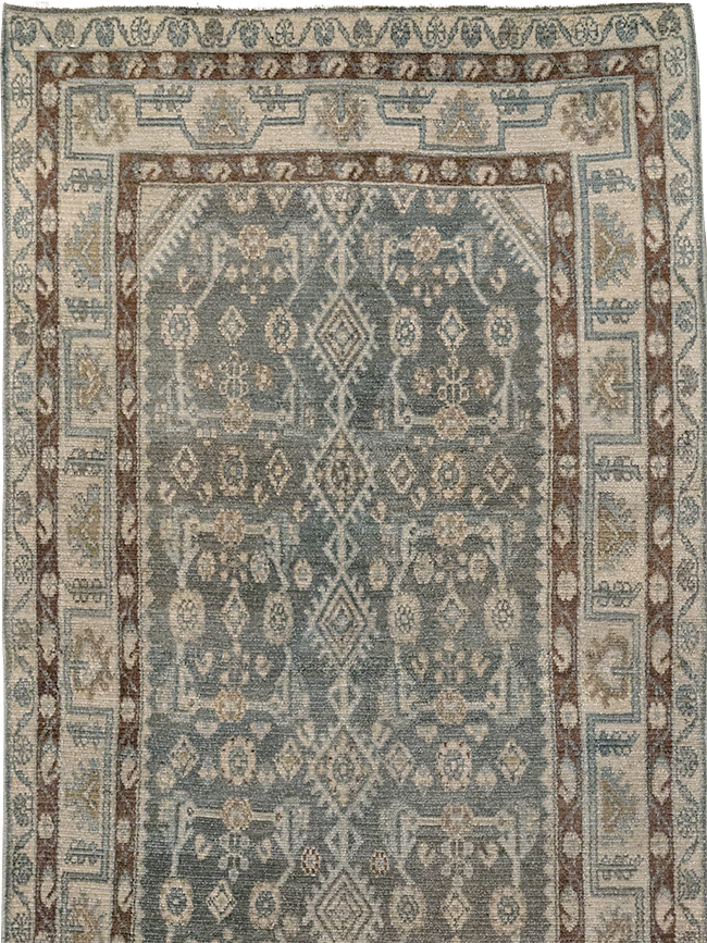 Vintage Persian Malayer Runner, No.32747 - Staging