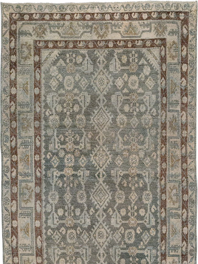 Vintage Persian Malayer Runner, No.32747 - Staging
