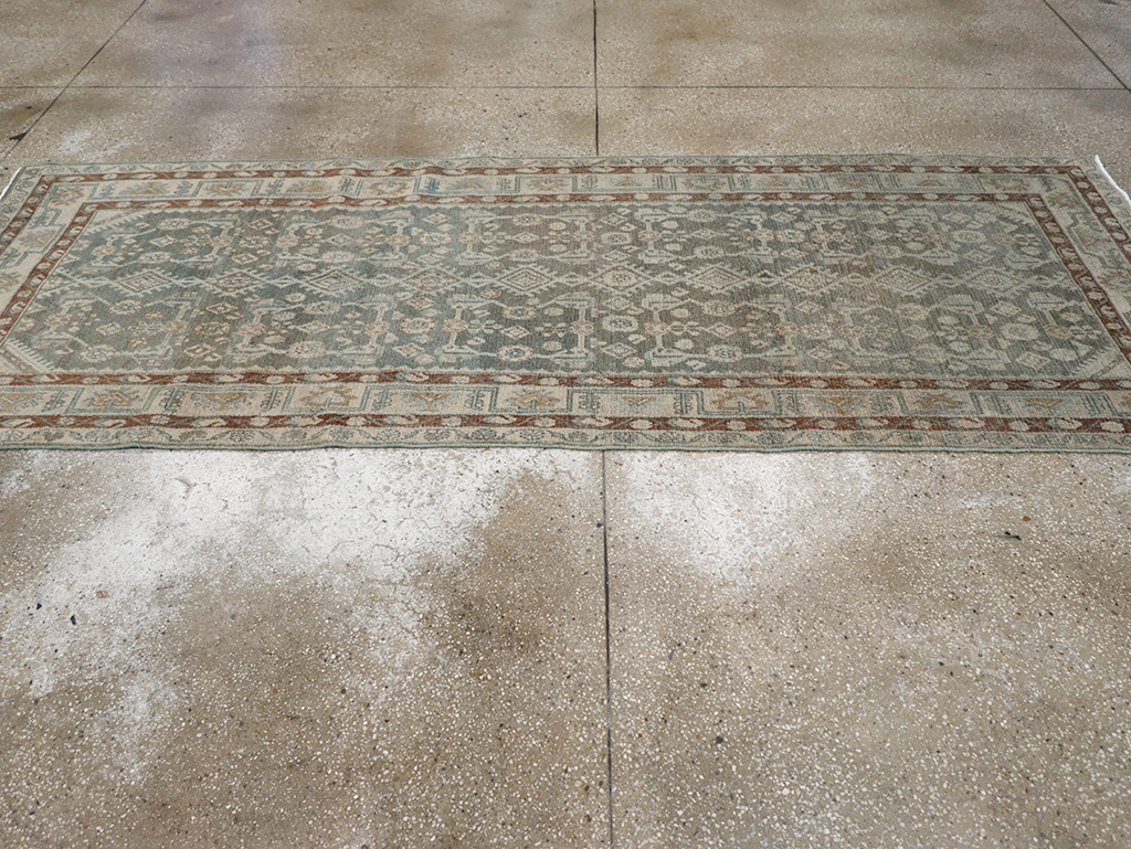 Vintage Persian Malayer Runner, No.32747 - Staging