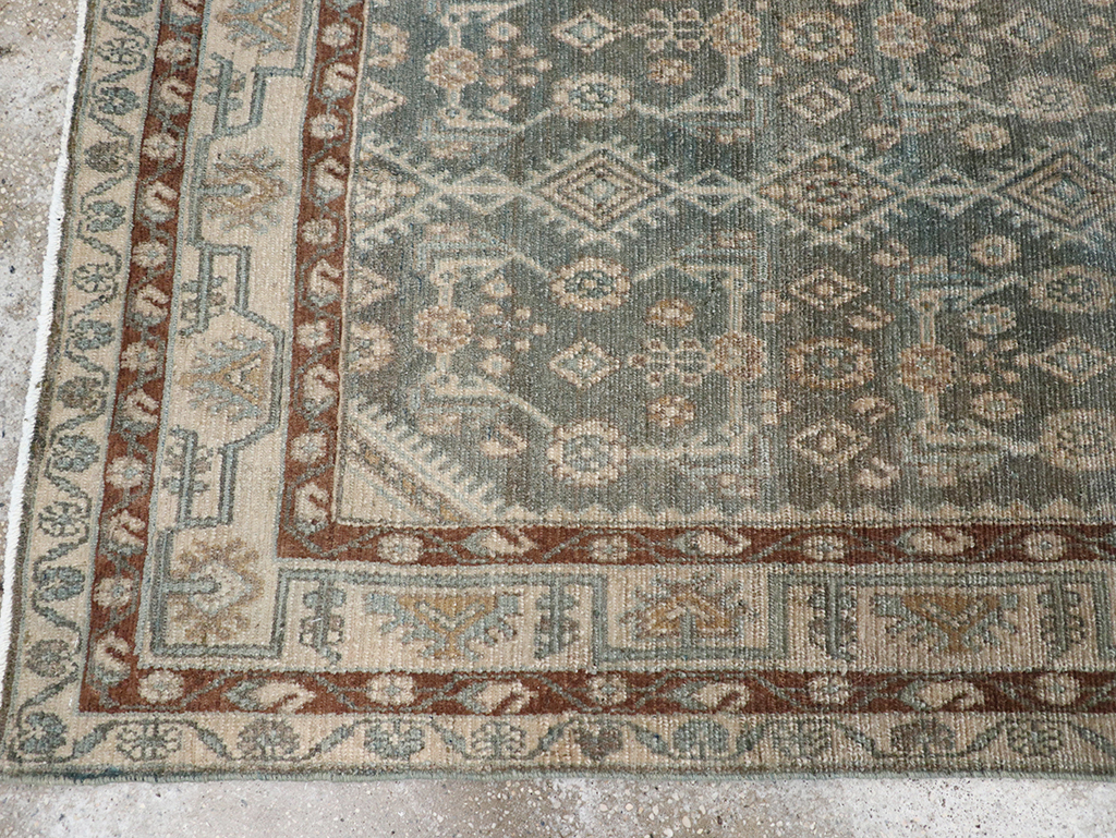 Vintage Persian Malayer Runner, No.32747 - Staging