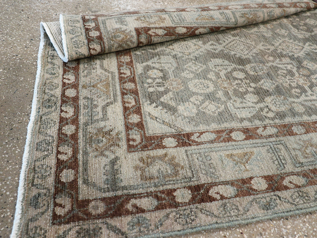 Vintage Persian Malayer Runner, No.32747 - Staging