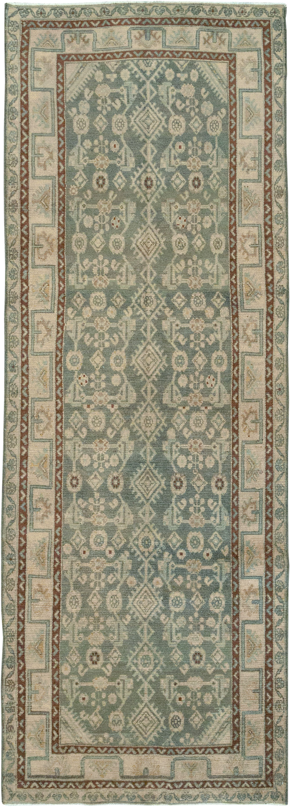 Vintage Persian Malayer Runner, No.32748 - Staging