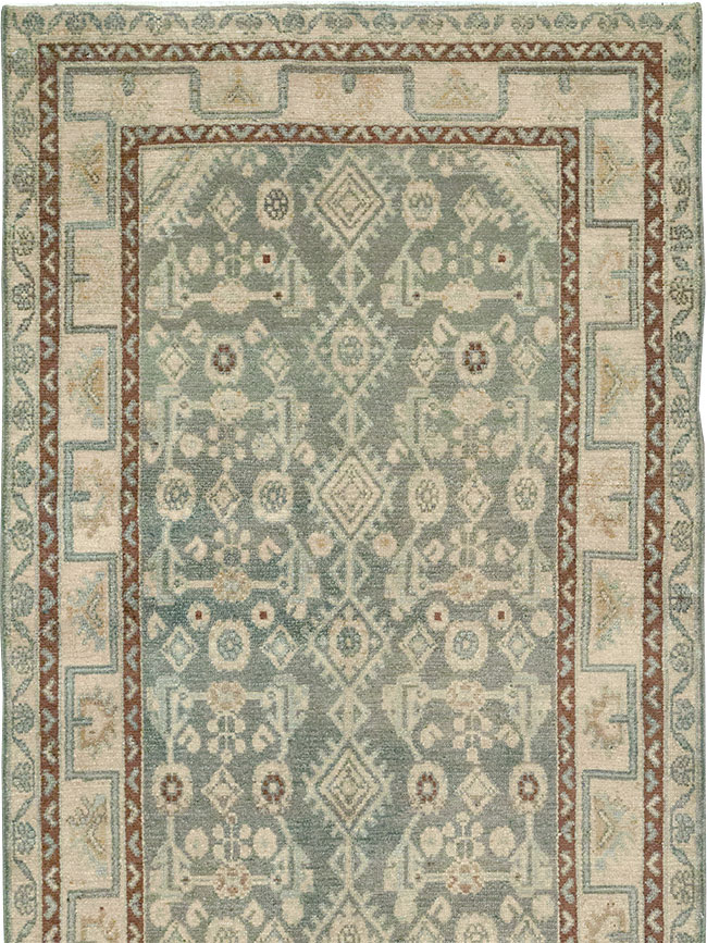 Vintage Persian Malayer Runner, No.32748 - Staging
