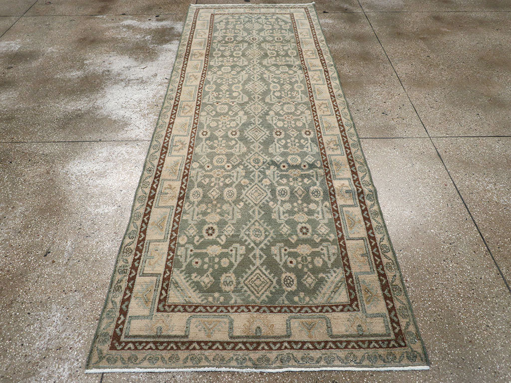 Vintage Persian Malayer Runner, No.32748 - Staging