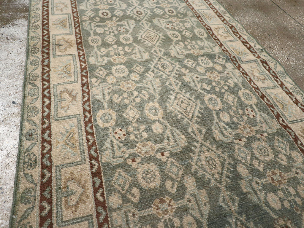 Vintage Persian Malayer Runner, No.32748 - Staging