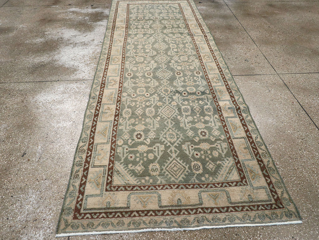 Vintage Persian Malayer Runner, No.32748 - Staging