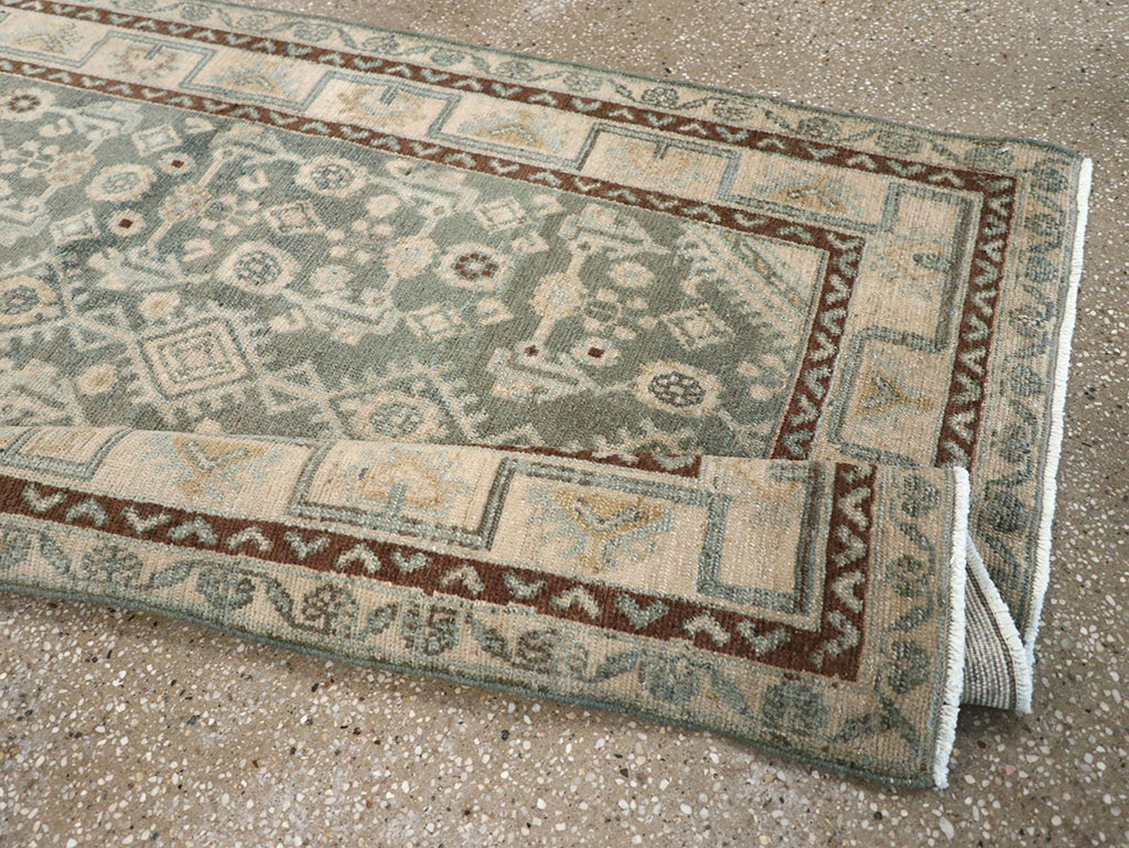 Vintage Persian Malayer Runner, No.32748 - Staging