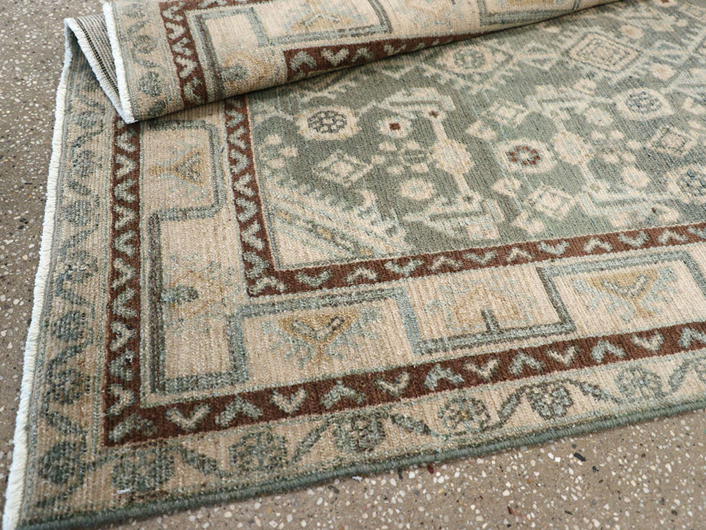 Vintage Persian Malayer Runner, No.32748 - Staging