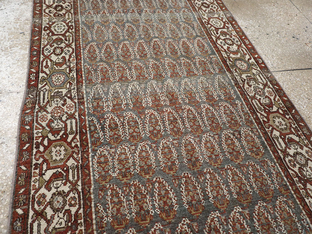 Vintage Persian Malayer Runner, No.32750 - Staging
