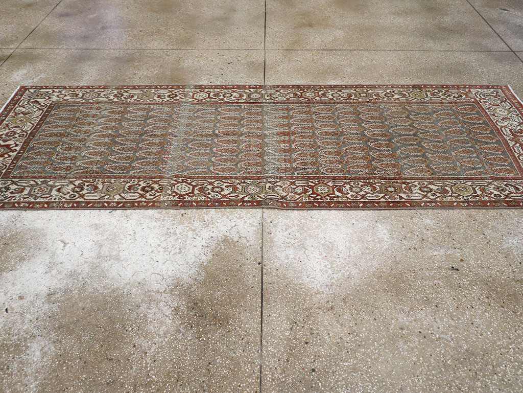 Vintage Persian Malayer Runner, No.32750 - Staging