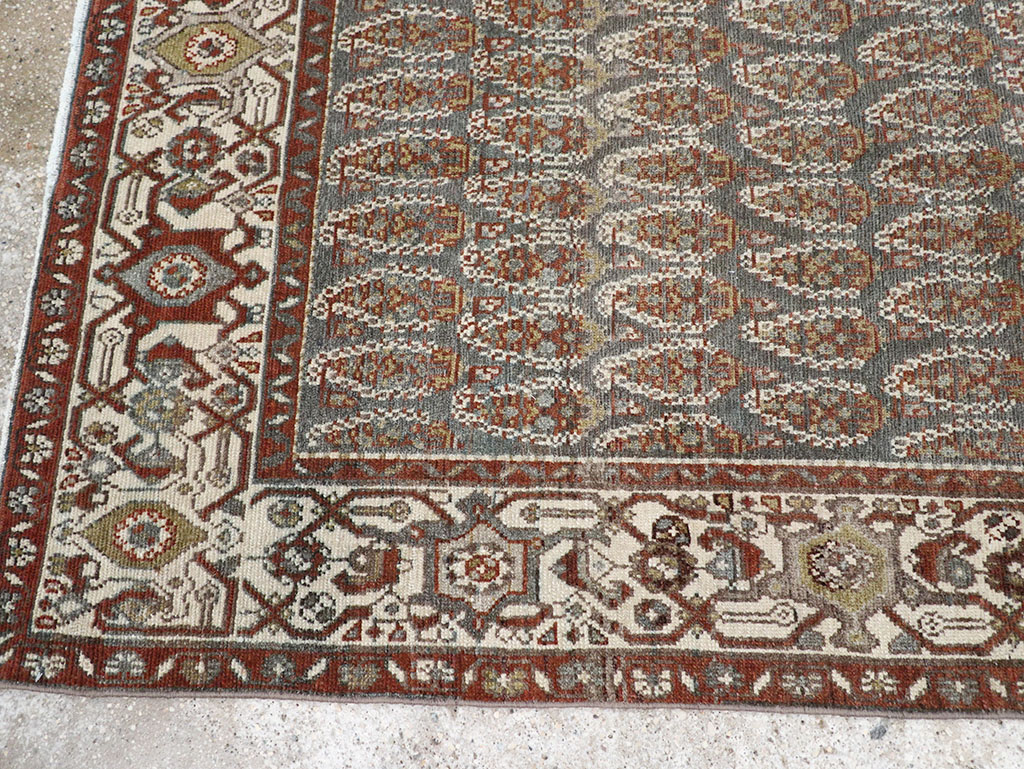 Vintage Persian Malayer Runner, No.32750 - Staging