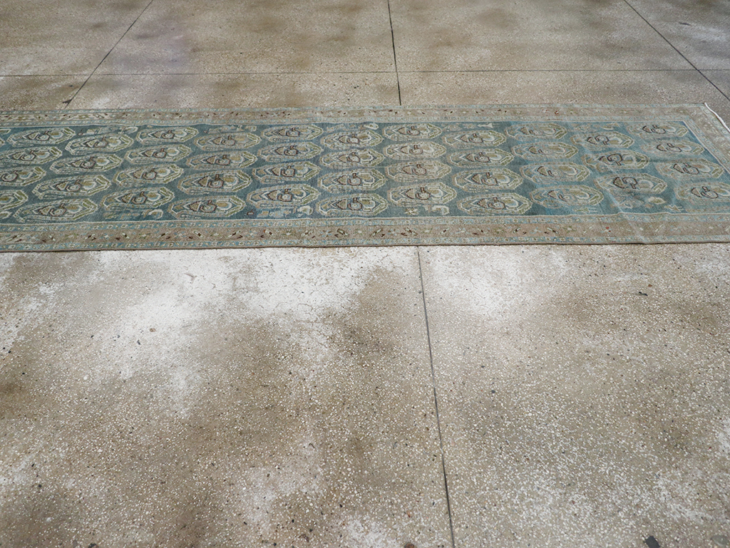 Vintage Persian Malayer Long Runner, No.32751 - Staging