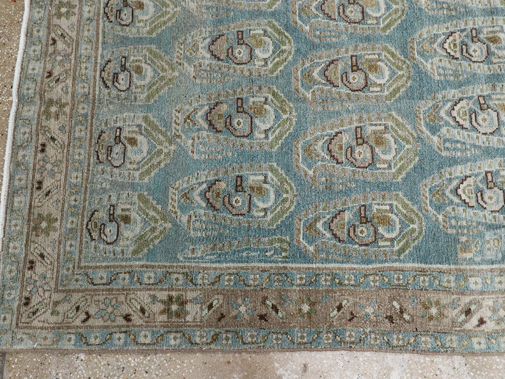 Vintage Persian Malayer Long Runner, No.32751 - Staging