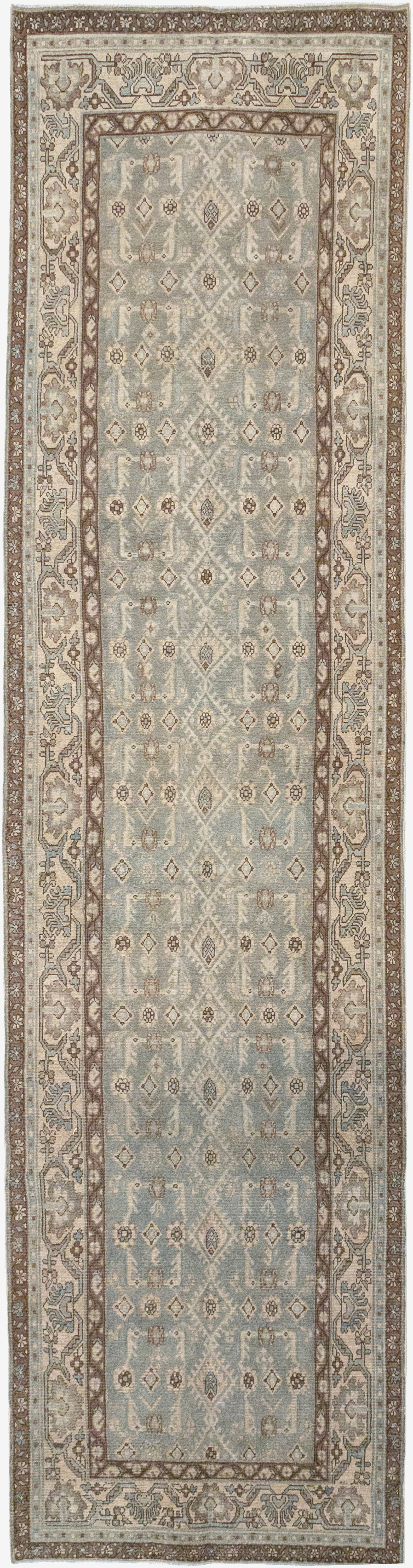 Vintage Persian Malayer Runner, No.32753 - Staging