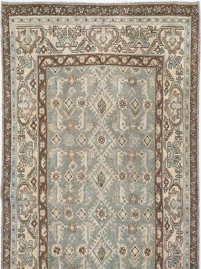Vintage Persian Malayer Runner, No.32753 - Staging