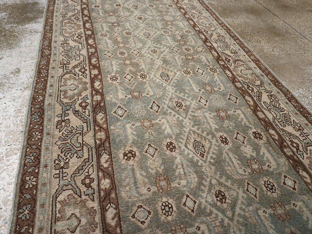 Vintage Persian Malayer Runner, No.32753 - Staging