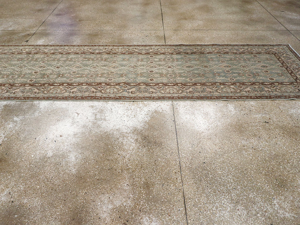 Vintage Persian Malayer Runner, No.32753 - Staging