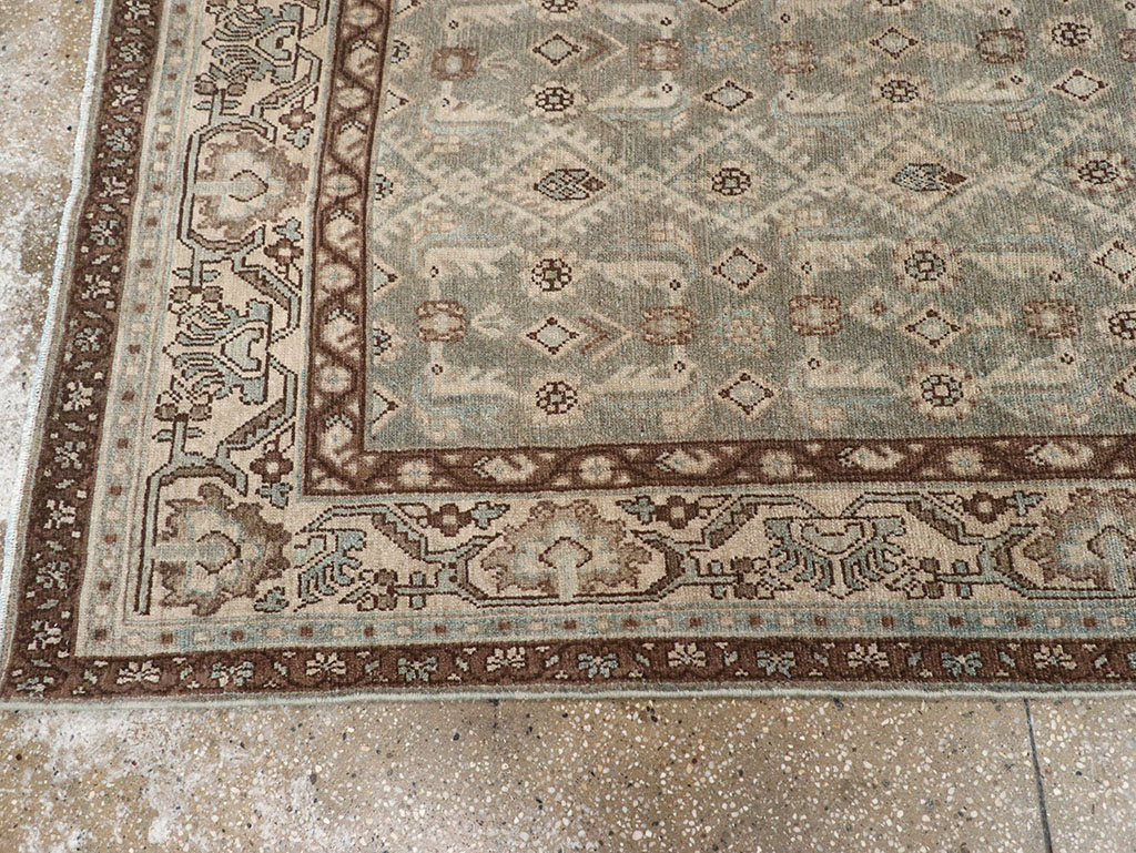 Vintage Persian Malayer Runner, No.32753 - Staging