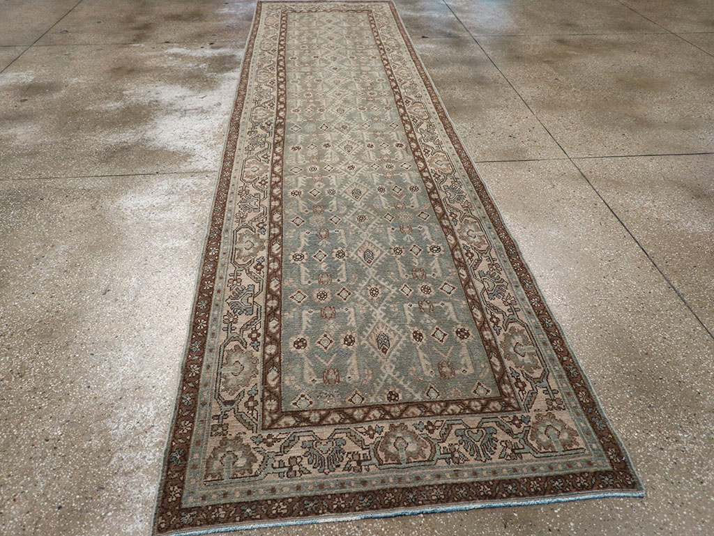 Vintage Persian Malayer Runner, No.32753 - Staging