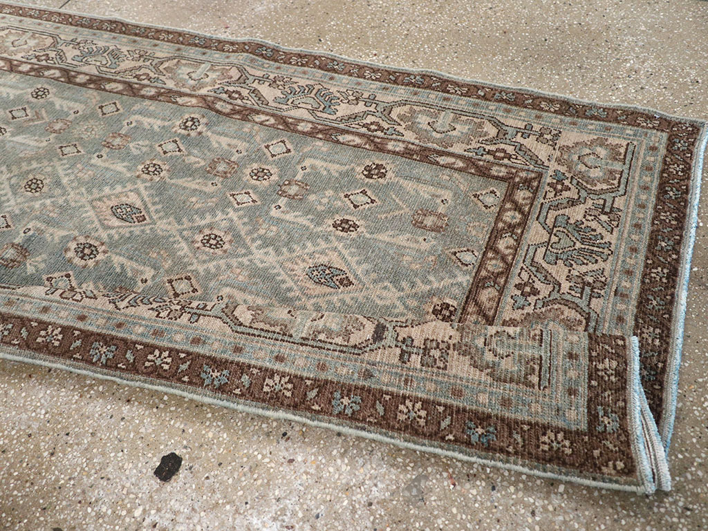 Vintage Persian Malayer Runner, No.32753 - Staging