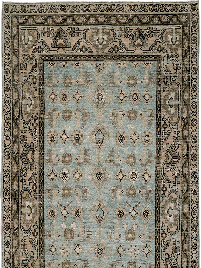 Vintage Persian Malayer Runner, No.32755 - Staging