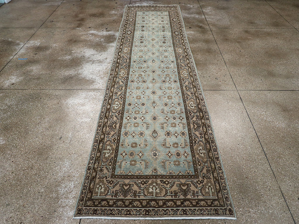 Vintage Persian Malayer Runner, No.32755 - Staging